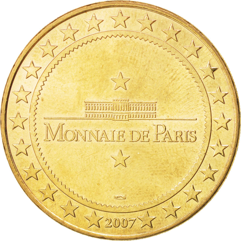 France, Jeton, Tourist Token, 11/ Abbaye de Saint-Hilaire, 2007, Monnaie de