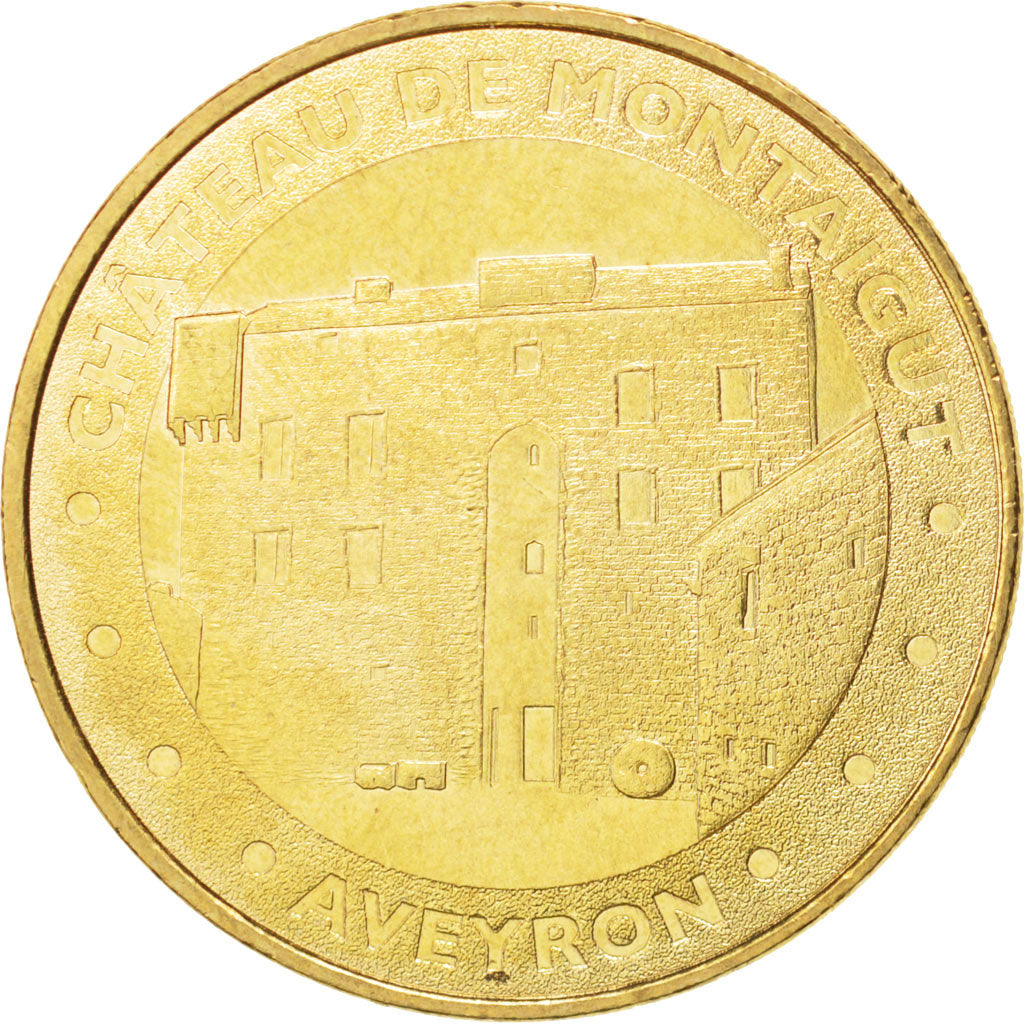 France, Token, Tourist Token, 12/ Château de Montaigut, 2012, Monnaie de Paris