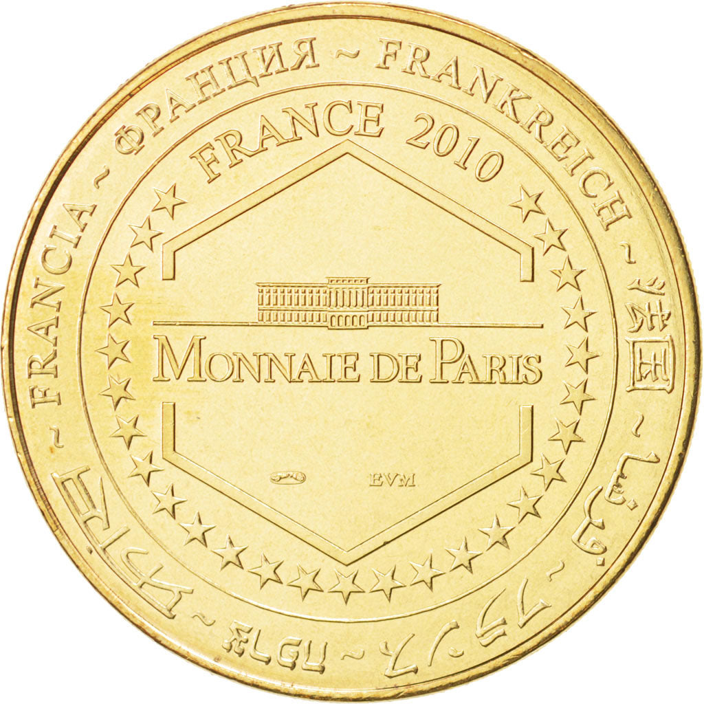 Frankrijk, Token, Tourist Token, 12/ Forteresse Royale de Najac, 2010, Monnaie