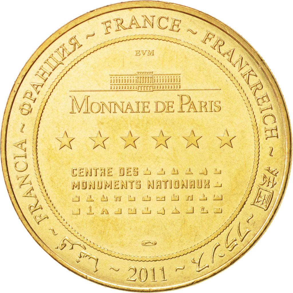France, Token, Tourist Token, 13/ Abbaye de Montmajour, 2011, Monnaie de Paris