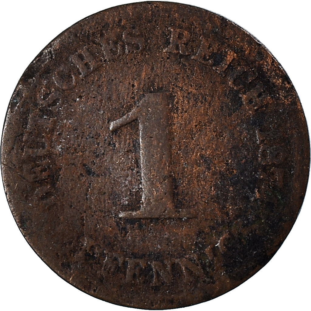 Munten, Duitsland, Pfennig, 1874