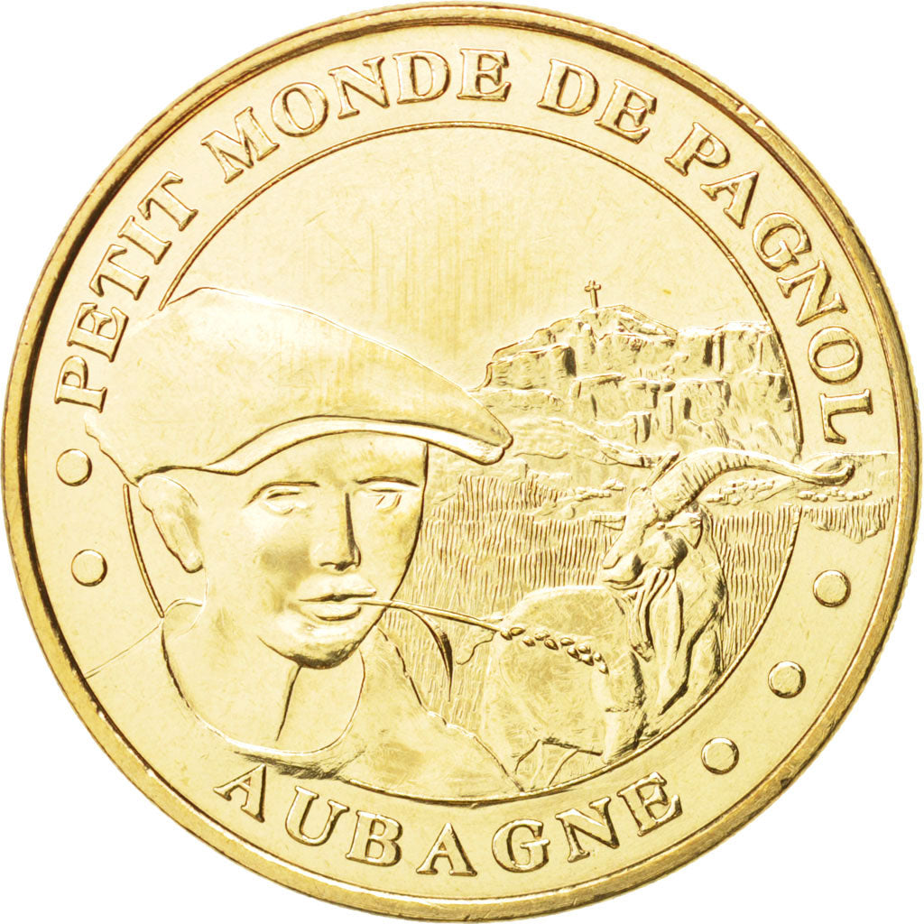 France, Token, Tourist Token, 13/ Petit monde de Pagnol - Aubagne, 2011, Monnaie