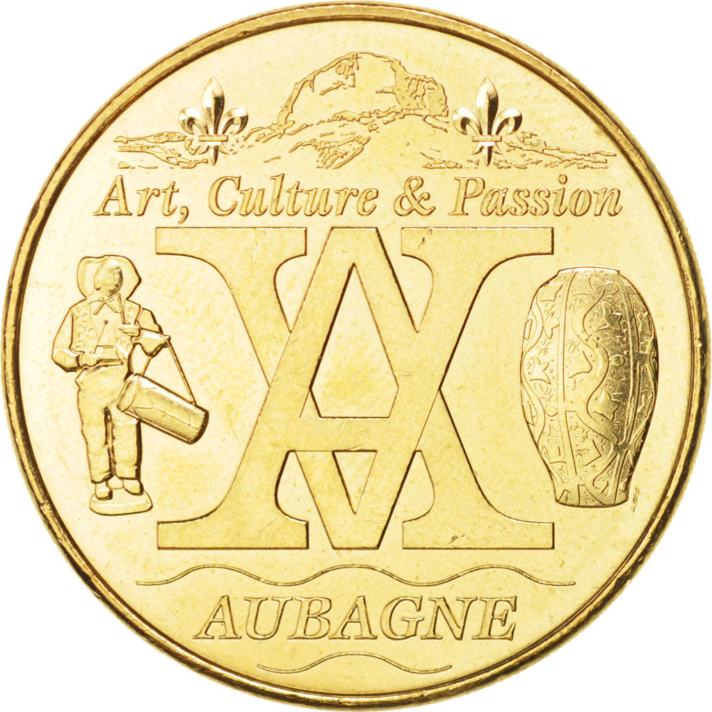 France, Jeton, Tourist Token, 13/ Art, Culture et Passion - Aubagne, 2014