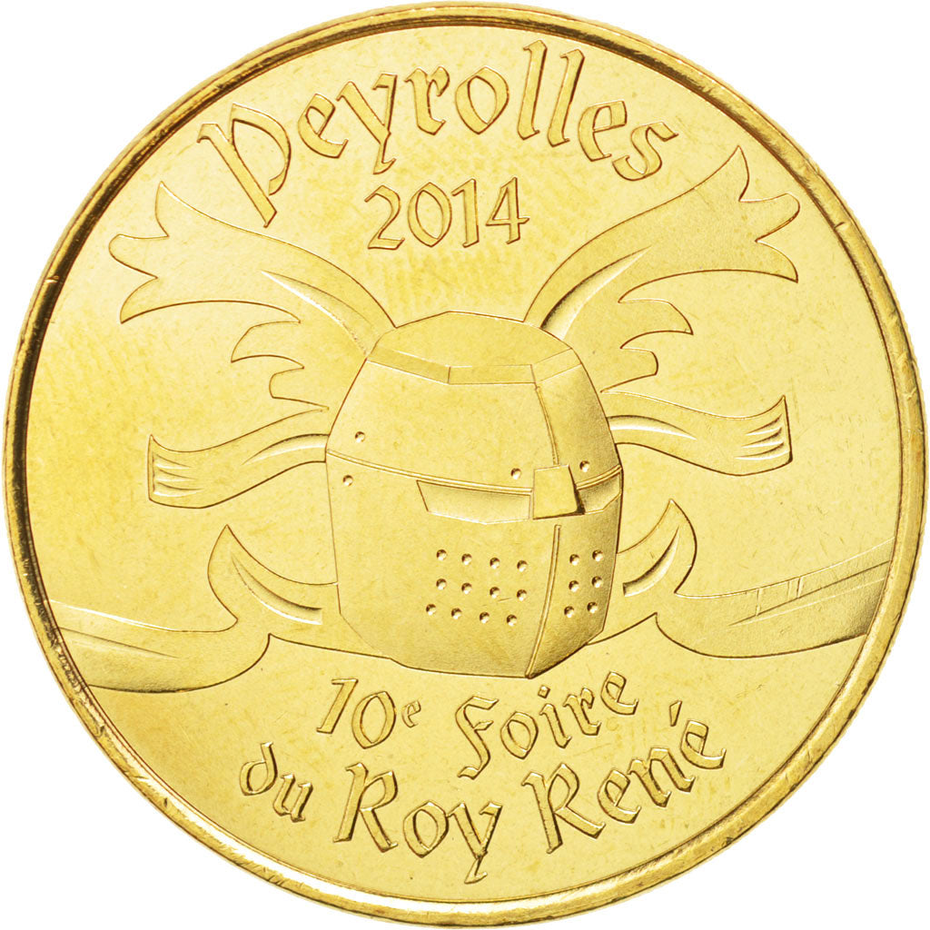 France, Token, Tourist Token, 13/ Peyrolles - Roy René, 2014, Monnaie de Paris