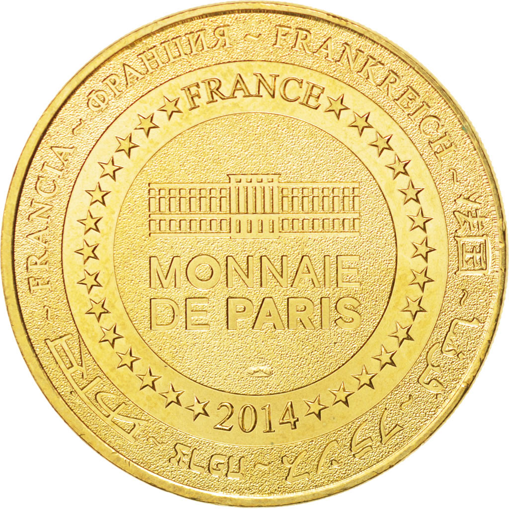 France, Token, Tourist Token, 13/ Peyrolles - Roy René, 2014, Monnaie de Paris