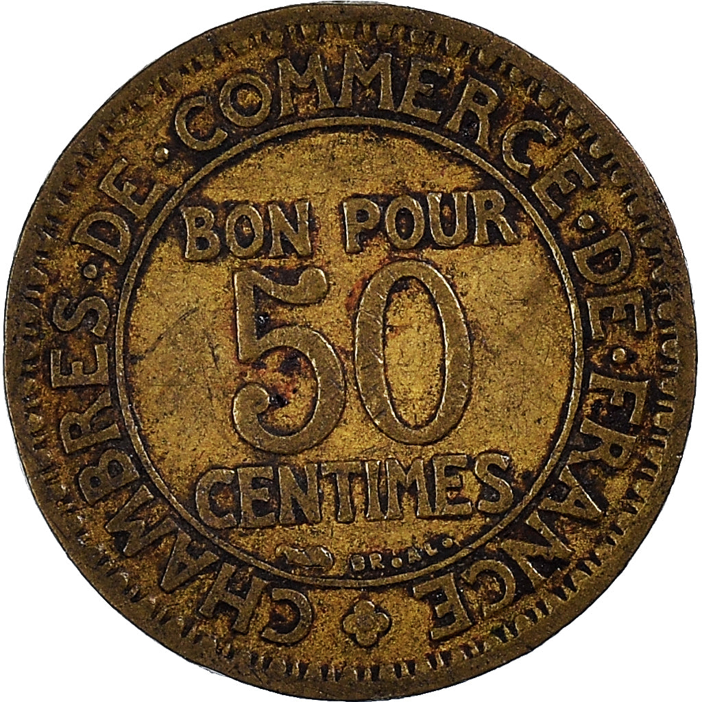 Münze, Frankreich, 50 Centimes, 1921