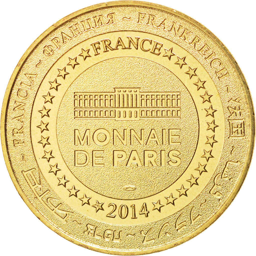 France, Token, Tourist Token, 13/ Zodiaque - Poissons, 2014, Monnaie de Paris