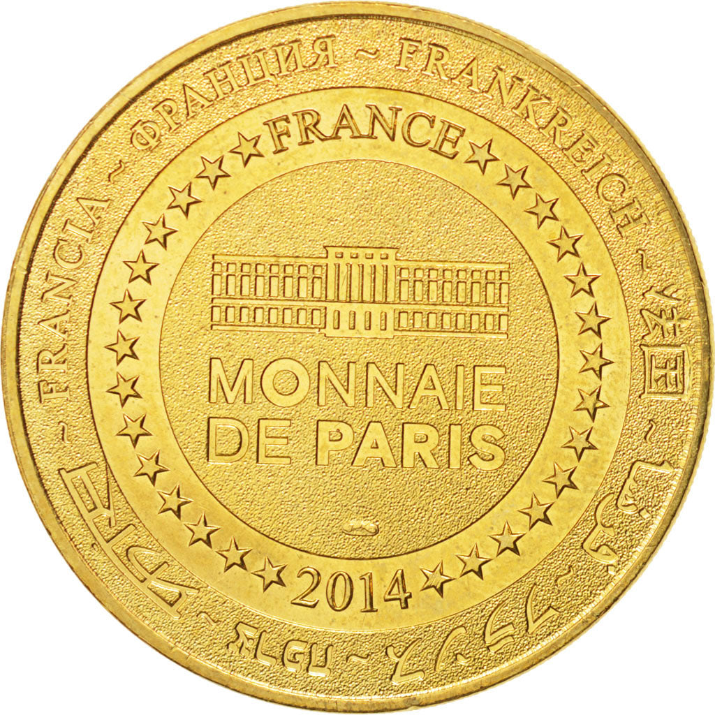 France, Token, Tourist Token, 13/ Zodiaque - Béliers, 2014, Monnaie de Paris