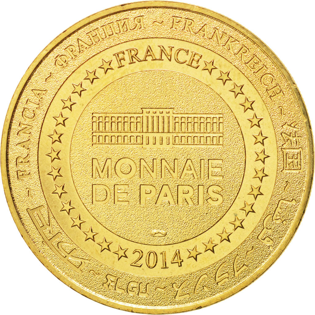 France, Token, Tourist Token, 13/ Zodiaque - Taureau, 2014, Monnaie de Paris