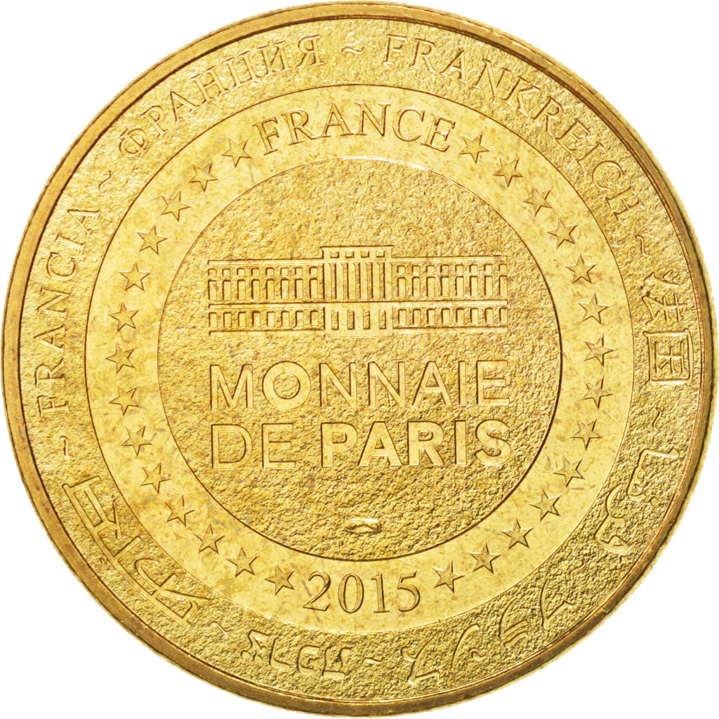 France, Token, Tourist Token, 13/ Zodiaque - Cancer, 2015, Monnaie de Paris