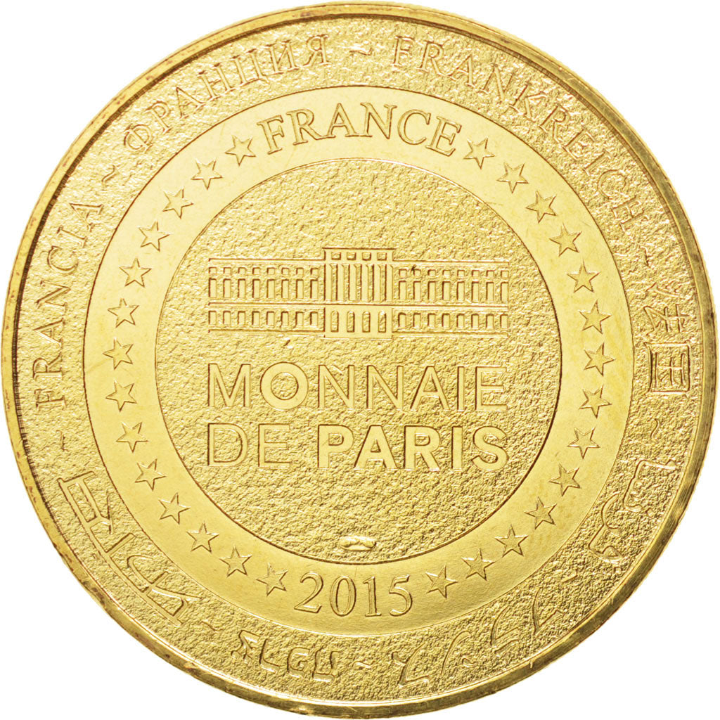 France, Token, Tourist Token, 13/ Zodiaque - Vierge, 2015, Monnaie de Paris