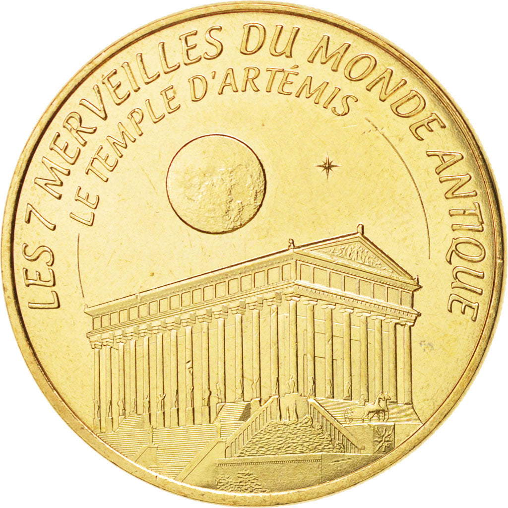 France, Token, Tourist Token, 13/ Le Temple d'Artémis, 2014, Monnaie de Paris