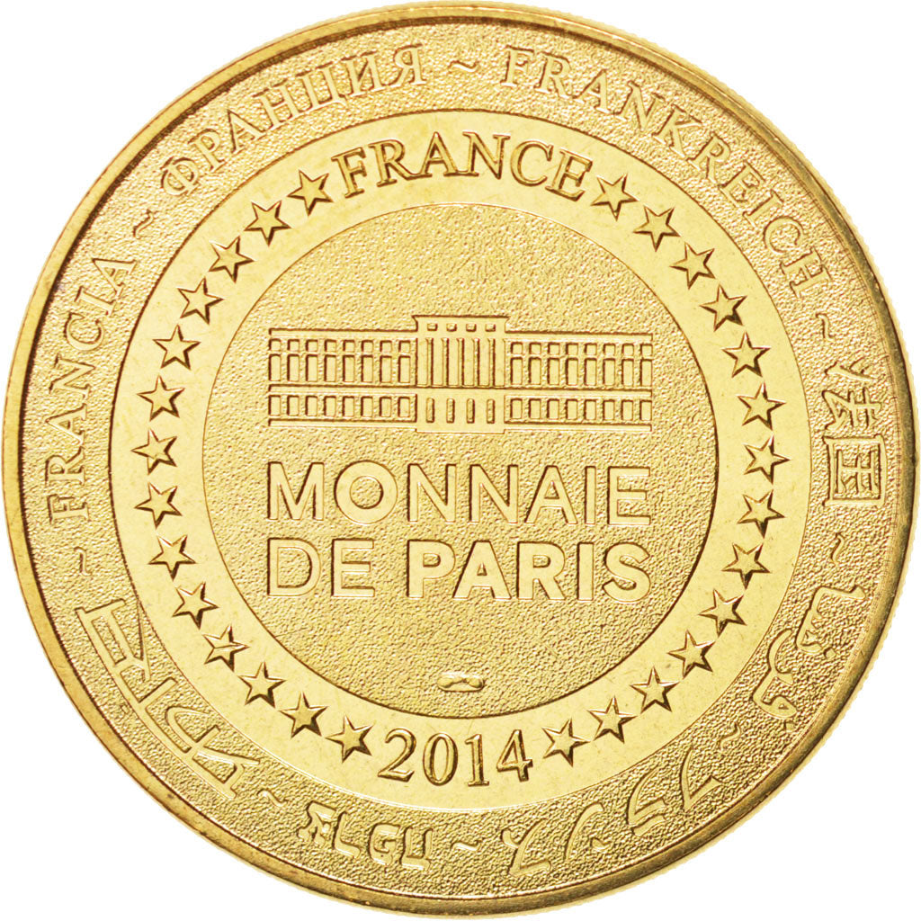 France, Token, Tourist Token, 13/ Le Temple d'Artémis, 2014, Monnaie de Paris