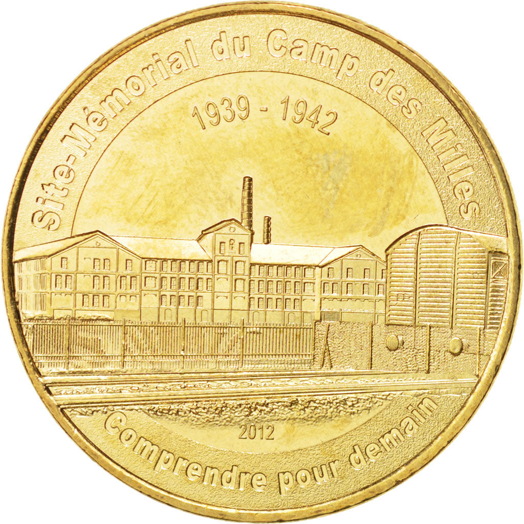France, Token, Tourist Token, 13/ Site-Mémorial du Camp des Milles, 2012