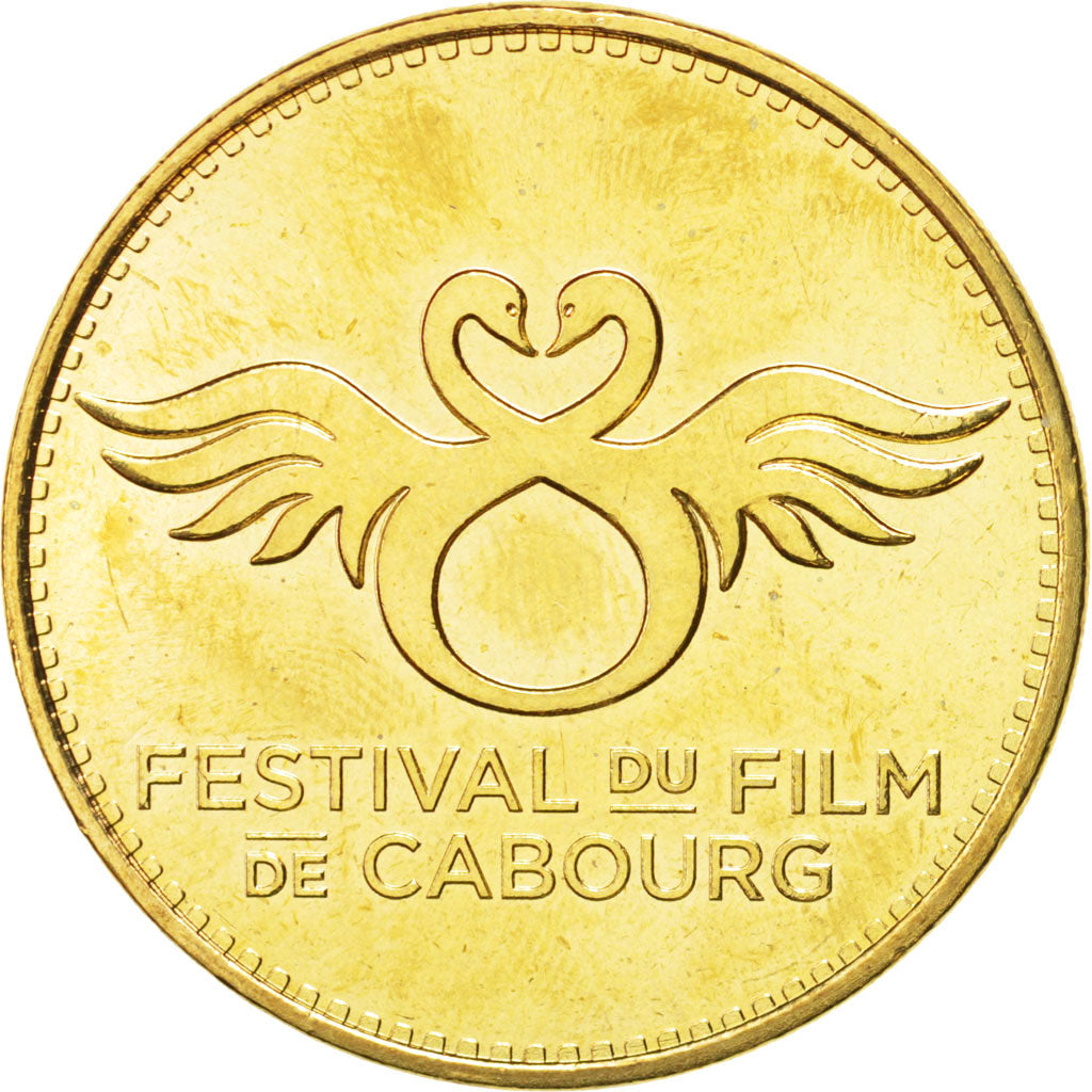 France, Jeton, Tourist Token, 14/ Festival du Film de Cabourg, 2015, Monnaie de