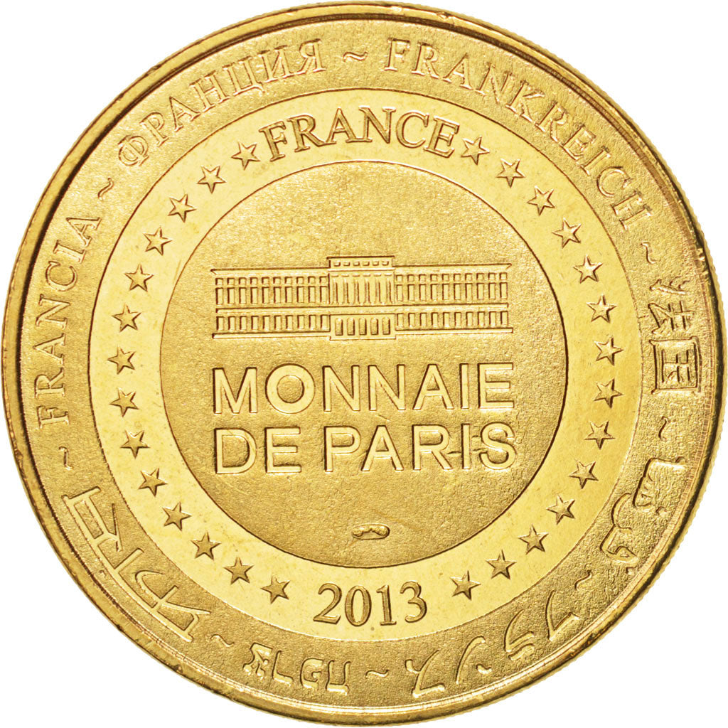 France, Jeton, Tourist Token, 14/ Mémorial de Caen - Citation, 2013, Monnaie de