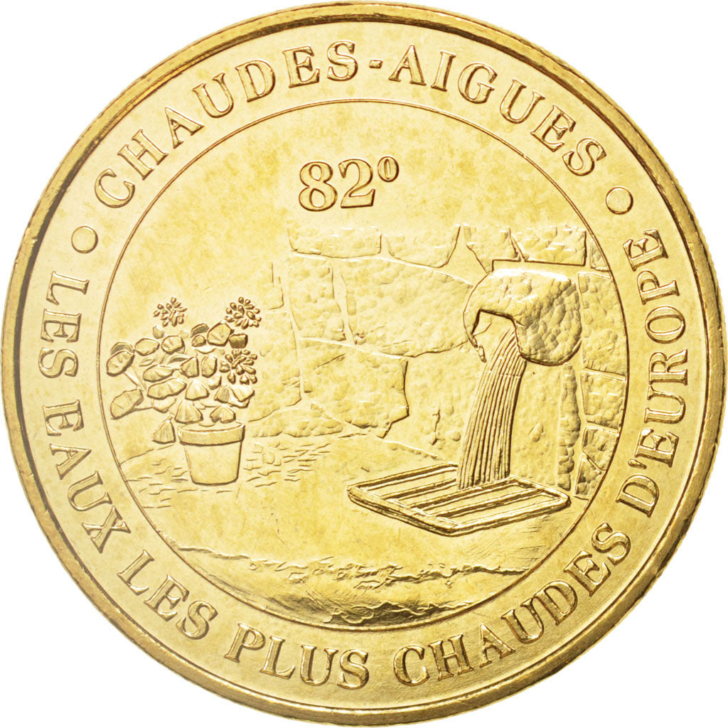 France, Token, Tourist Token, 15/ Chaudes Aigues - Source, 2012, Monnaie de