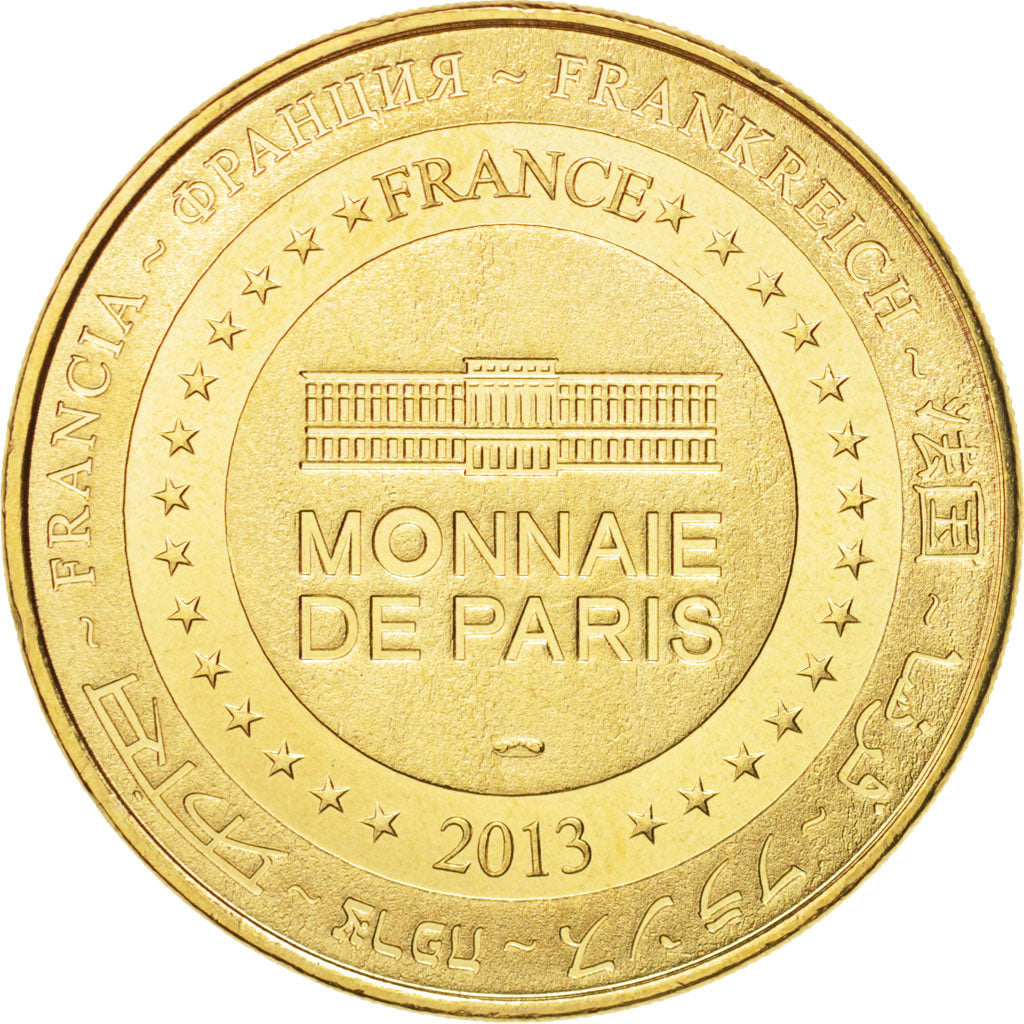 France, Token, Tourist Token, 15/ Cathédrale Saint-Pierre - Saint-Flour, 2013