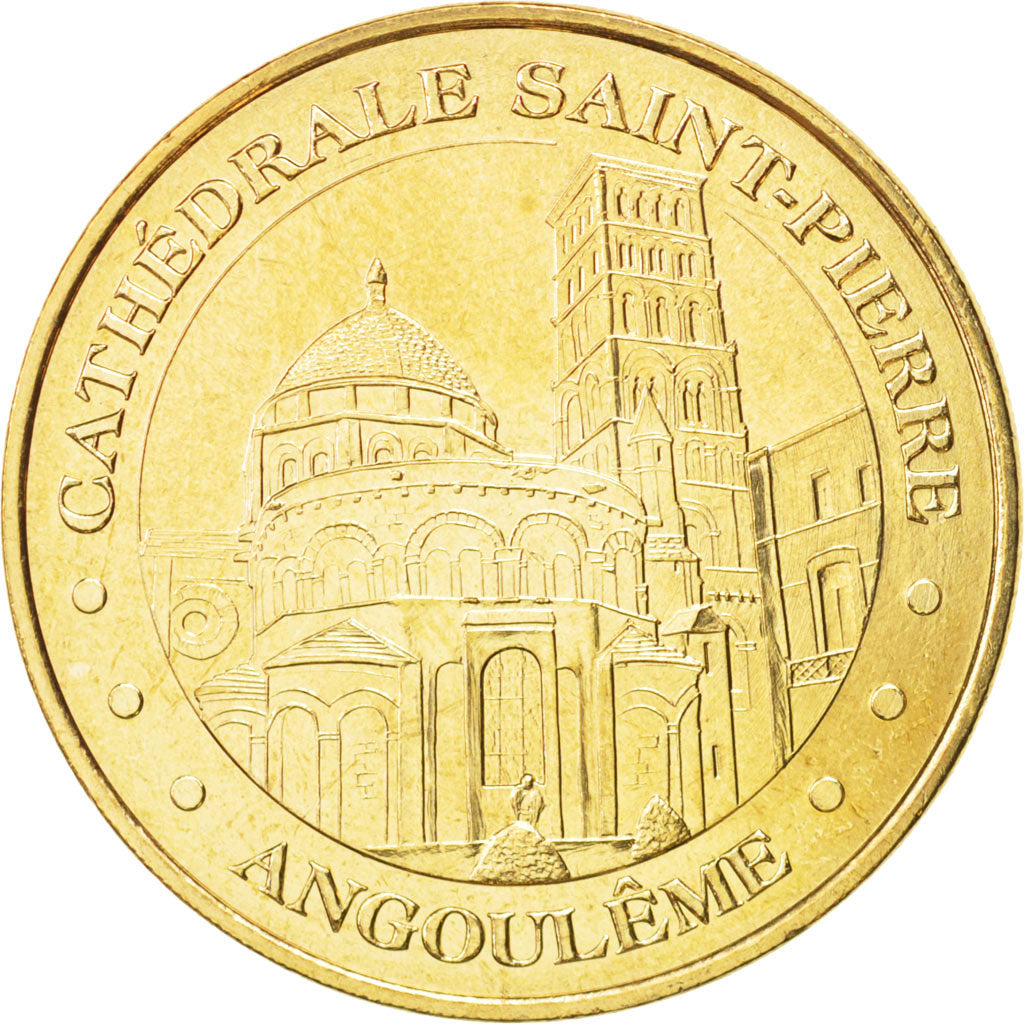 France, Token, Tourist Token, 16/ Cathédrale Saint-Pierre - Angoulême, 2009
