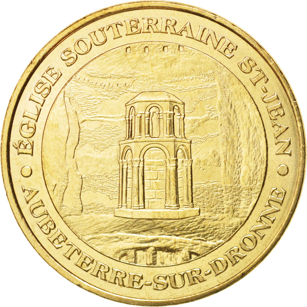 France, Token, Tourist Token, 16/ Eglise souterraine St-Jean, 2011, Monnaie de