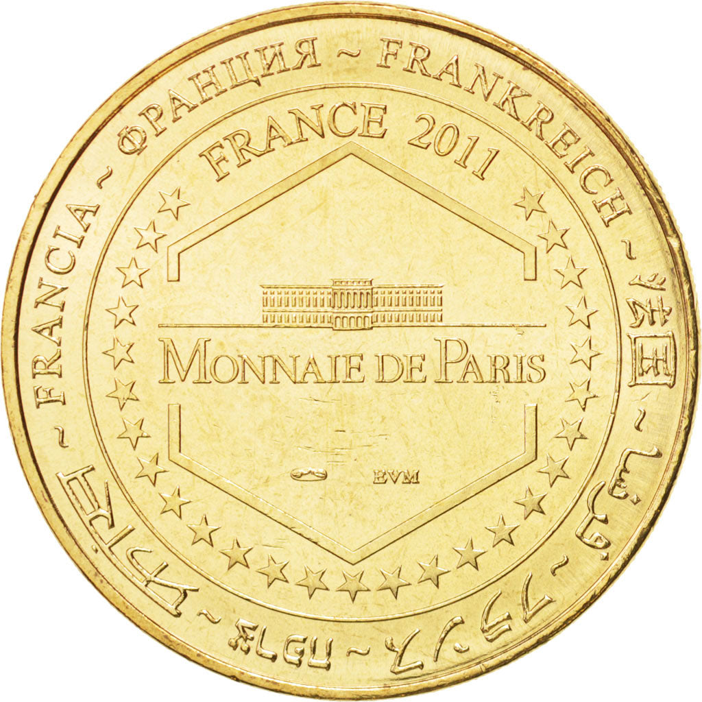 France, Token, Tourist Token, 16/ Eglise souterraine St-Jean, 2011, Monnaie de