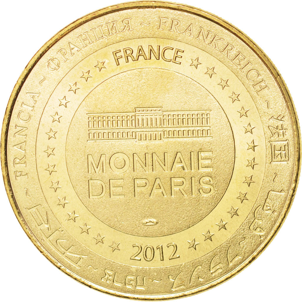 France, Token, Tourist Token, 17/ Patrie de Champlain - Brouage, 2012, Monnaie