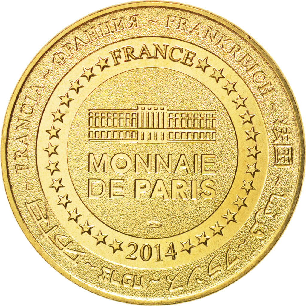 France, Token, Tourist Token, 17/ Grottes de Régulus, 2014, Monnaie de Paris