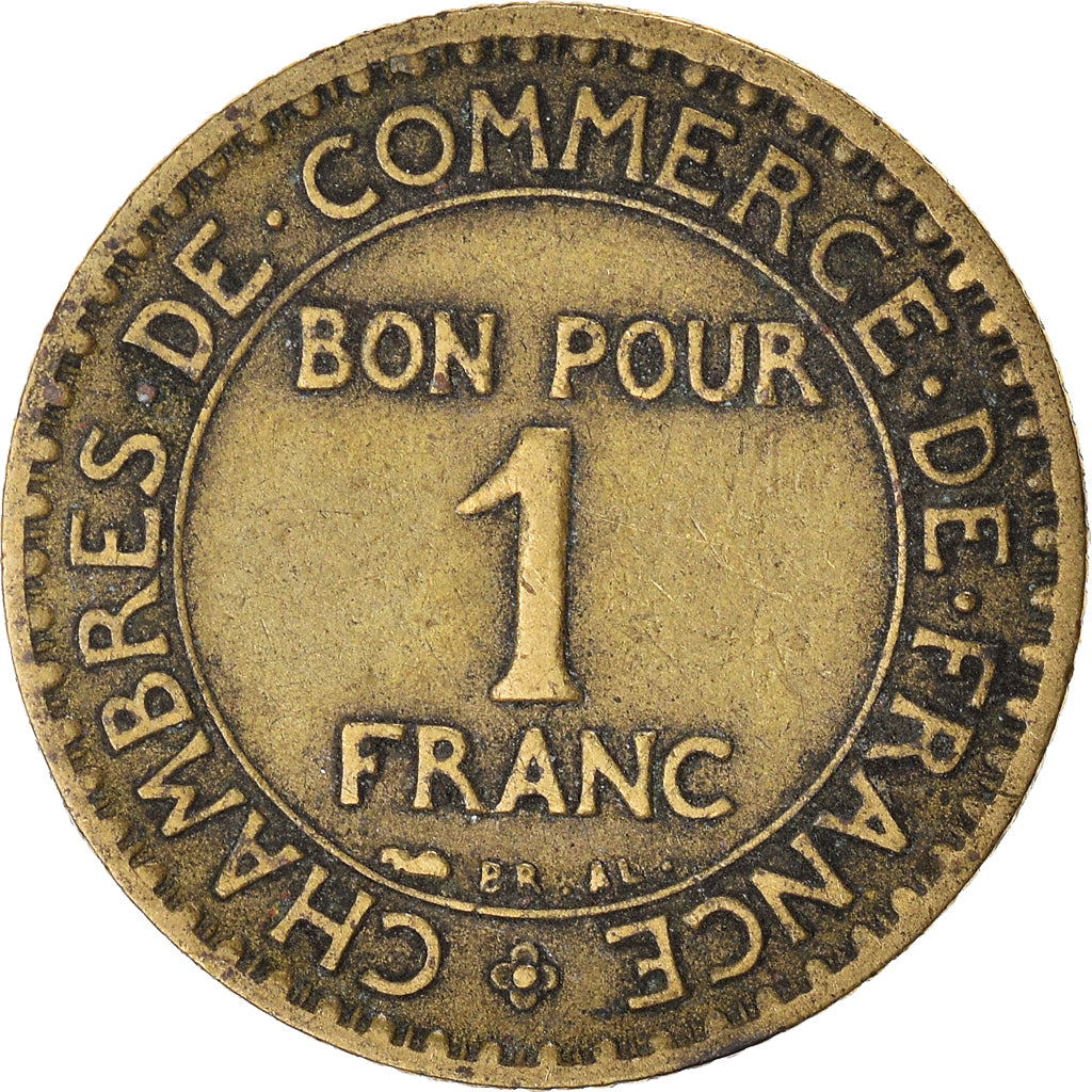 Moneta, Francia, Franc, 1923