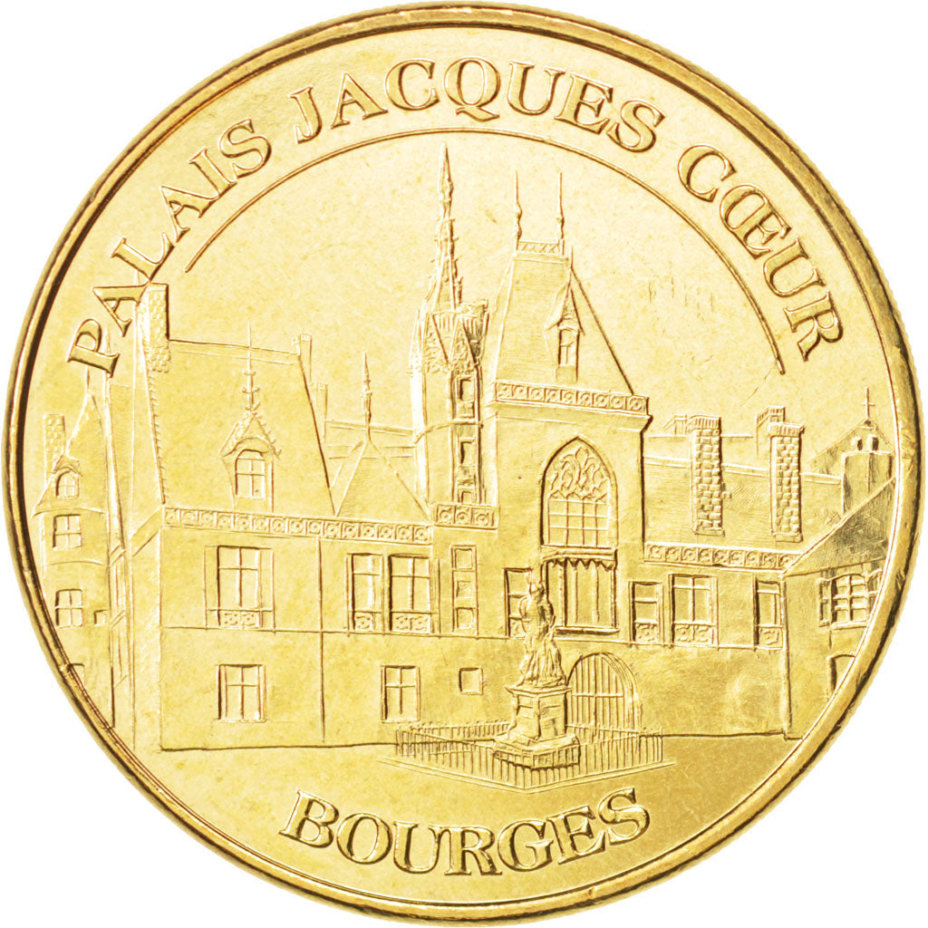 France, Token, Tourist Token, 18/ Palais Jacques Coeur - Bourges, 2014, Monnaie