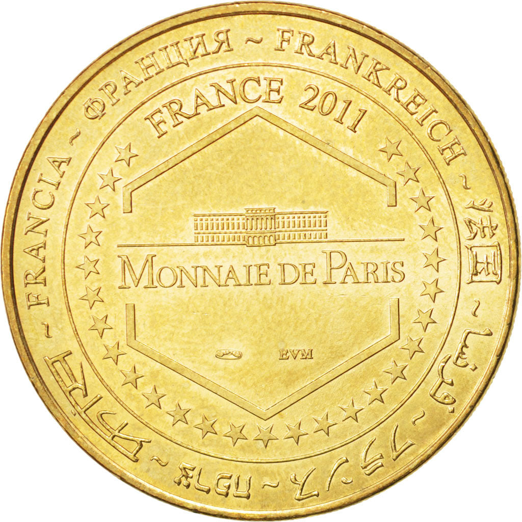 France, Token, Tourist Token, 18/ Route Jacques Coeur en Berry, 2011, Monnaie de