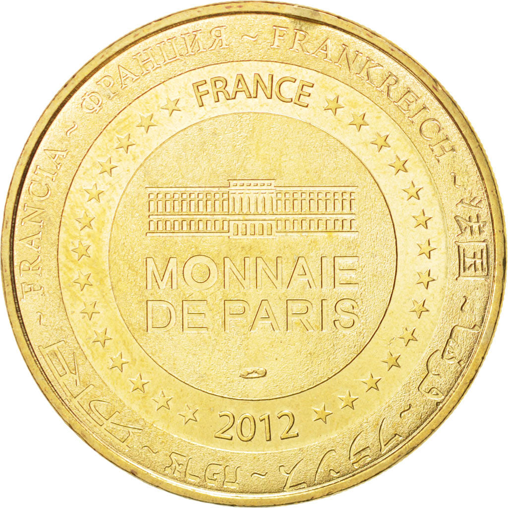 Francia, Token, Tourist Token, 18/ Route Jacques Coeur en Berry, 2012, Monnaie