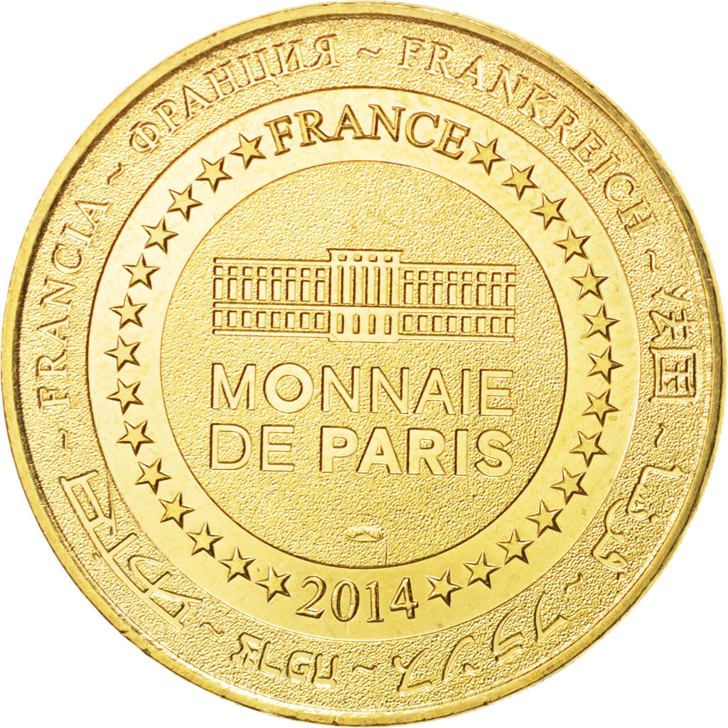 France, Token, Tourist Token, 18/ Route Jacques Coeur en Berry, 2014, Monnaie de