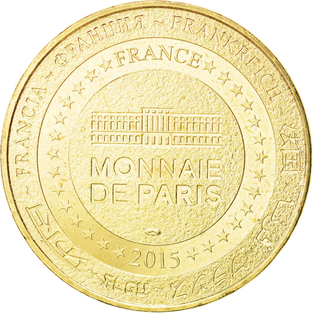 France, Token, Tourist Token, 18/ Route Jacques Coeur en Berry, 2015, Monnaie de