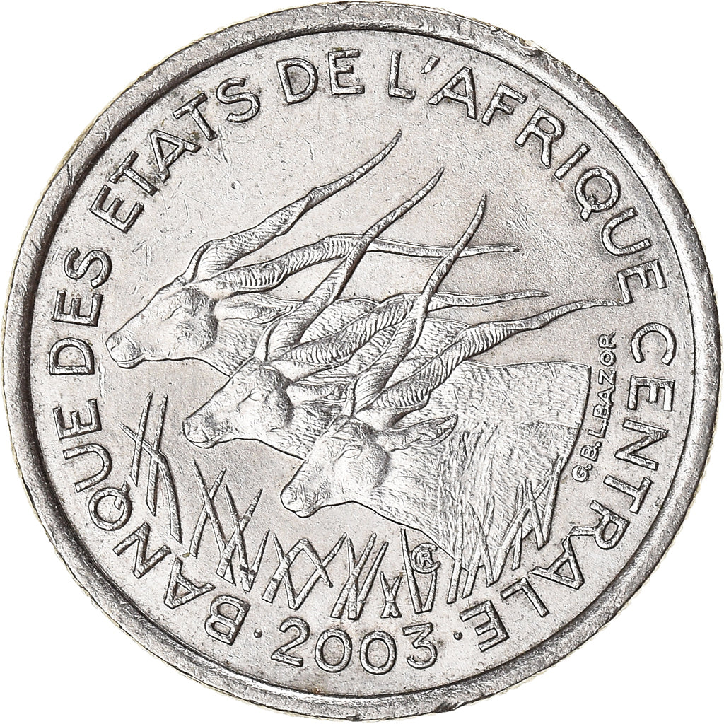 Central African States, 50 Francs, 2003