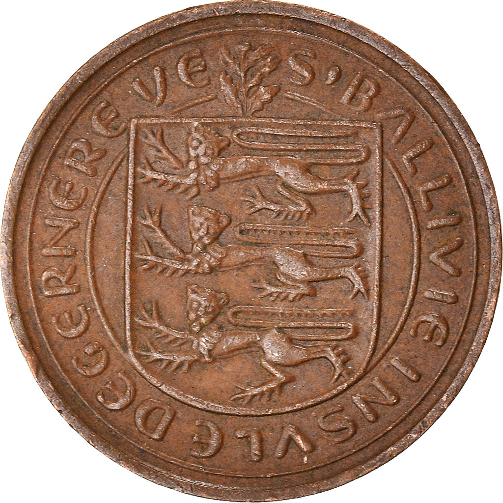 Moneta, Guernsey, New Penny, 1971