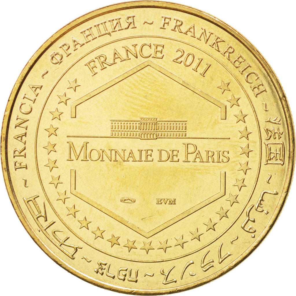 France, Jeton, Tourist Token, 19/ Chapelle aux Saints - Néandertal, 2011