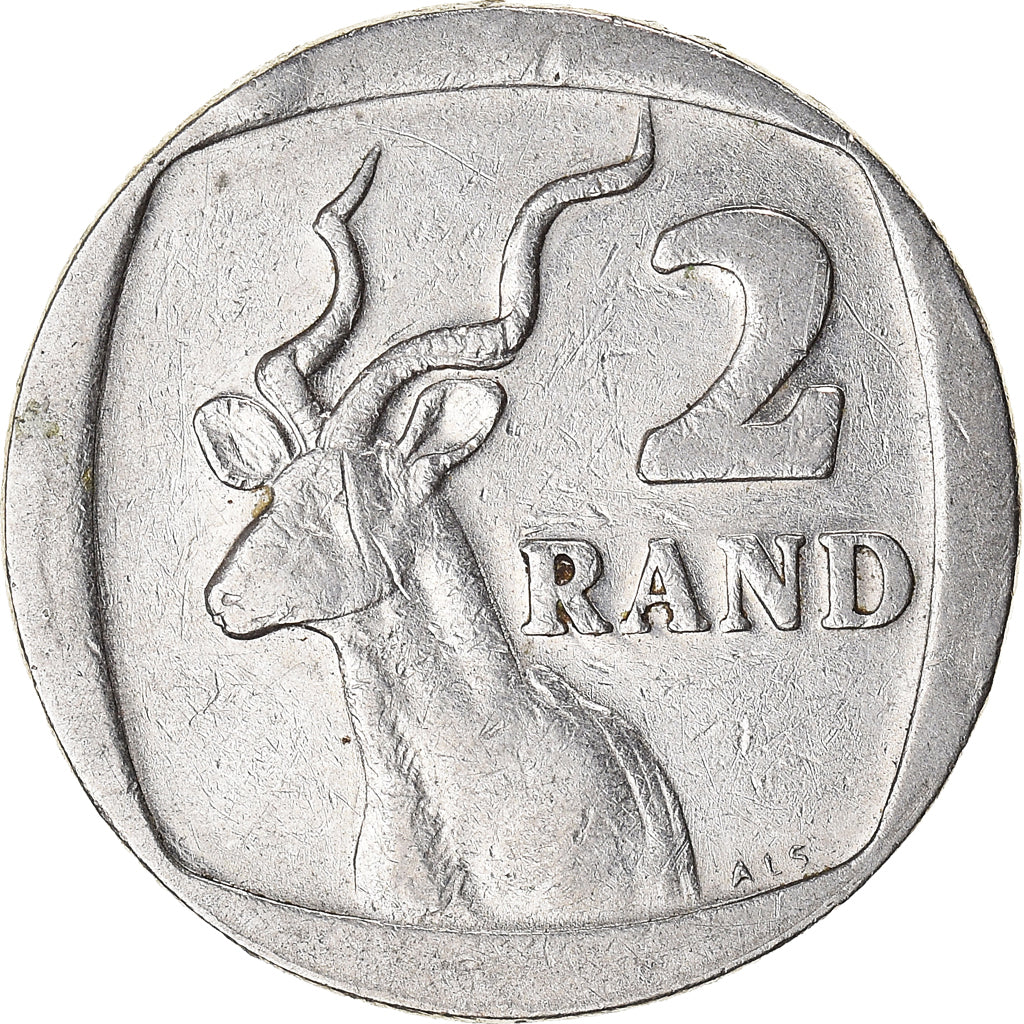 Munten, Zuid Afrika, 2 Rand, 1989