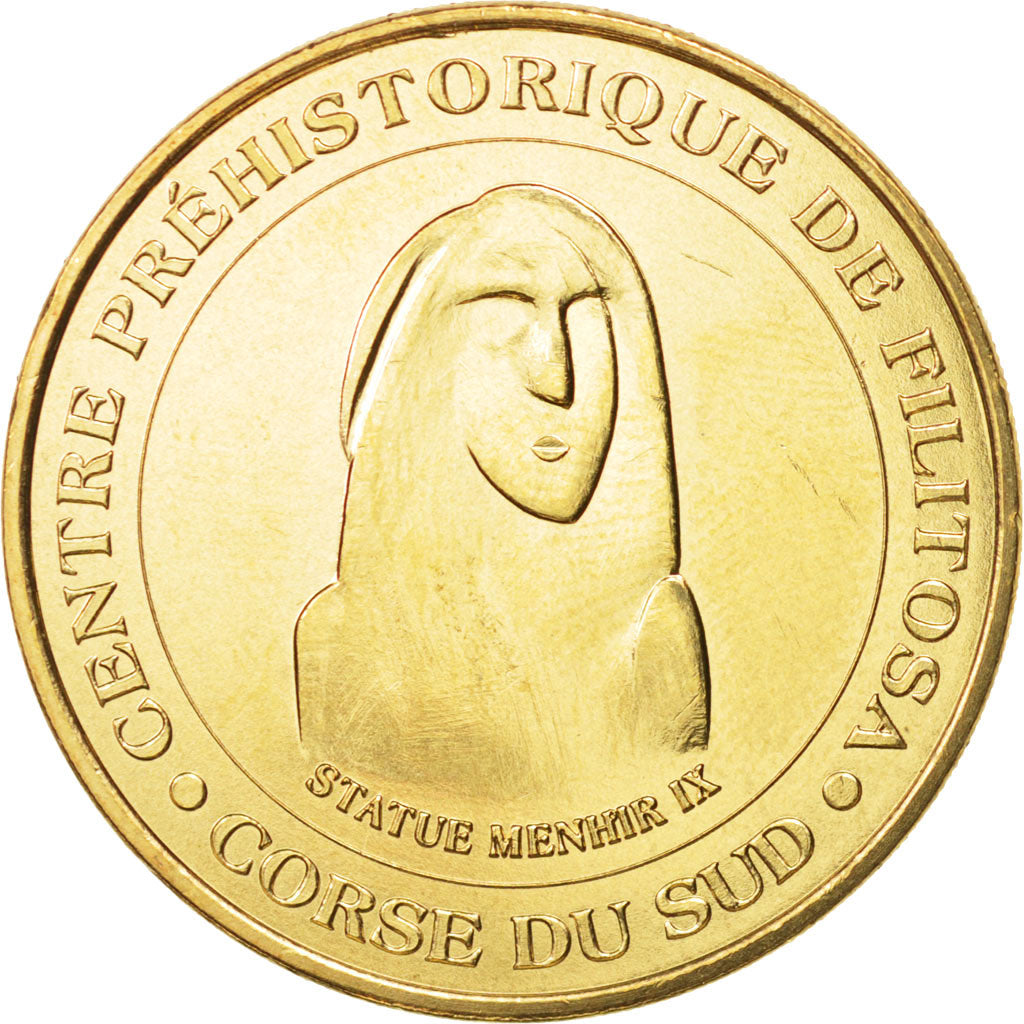 Francja, Token, Żeton turystyczny, 20/ Centre Préhistorique de Filitosa, 2011