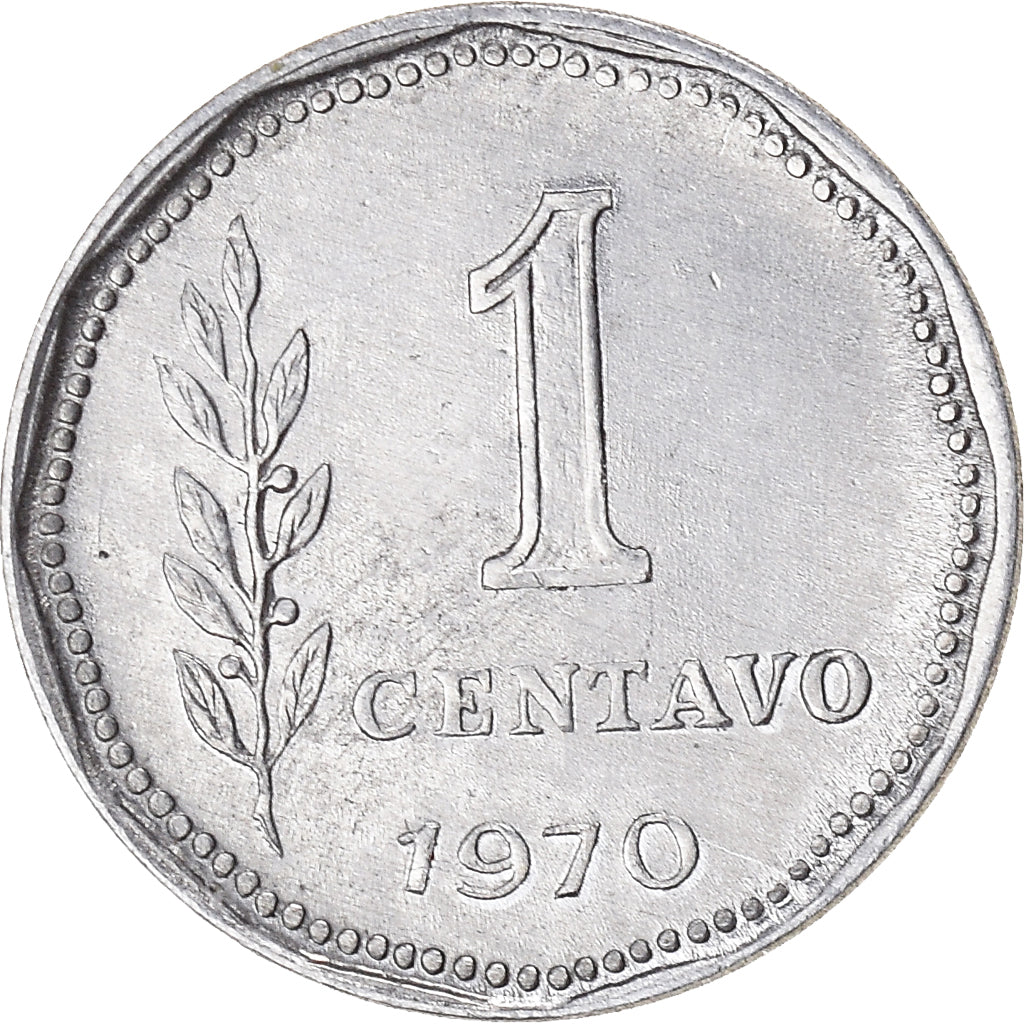 Moneta, Argentina, Centavo, 1970