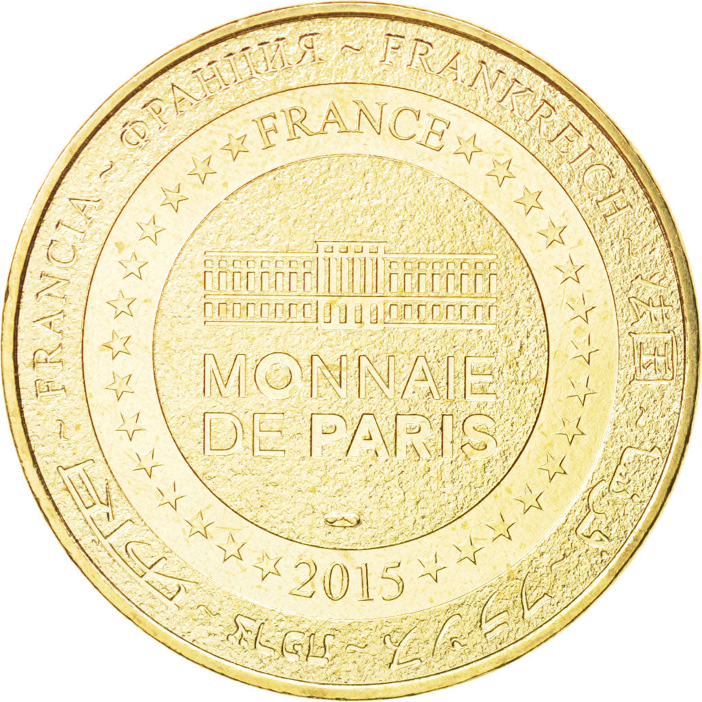 Francia, Token, Tourist Token, 22/ Assec du Lac - Guerlédan, 2015, Monnaie de