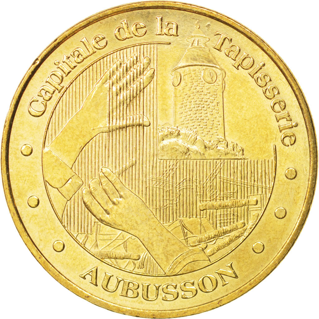 Francia, Token, Tourist Token, 23/ Capitale de la Tapisserie - Aubusson, 2009