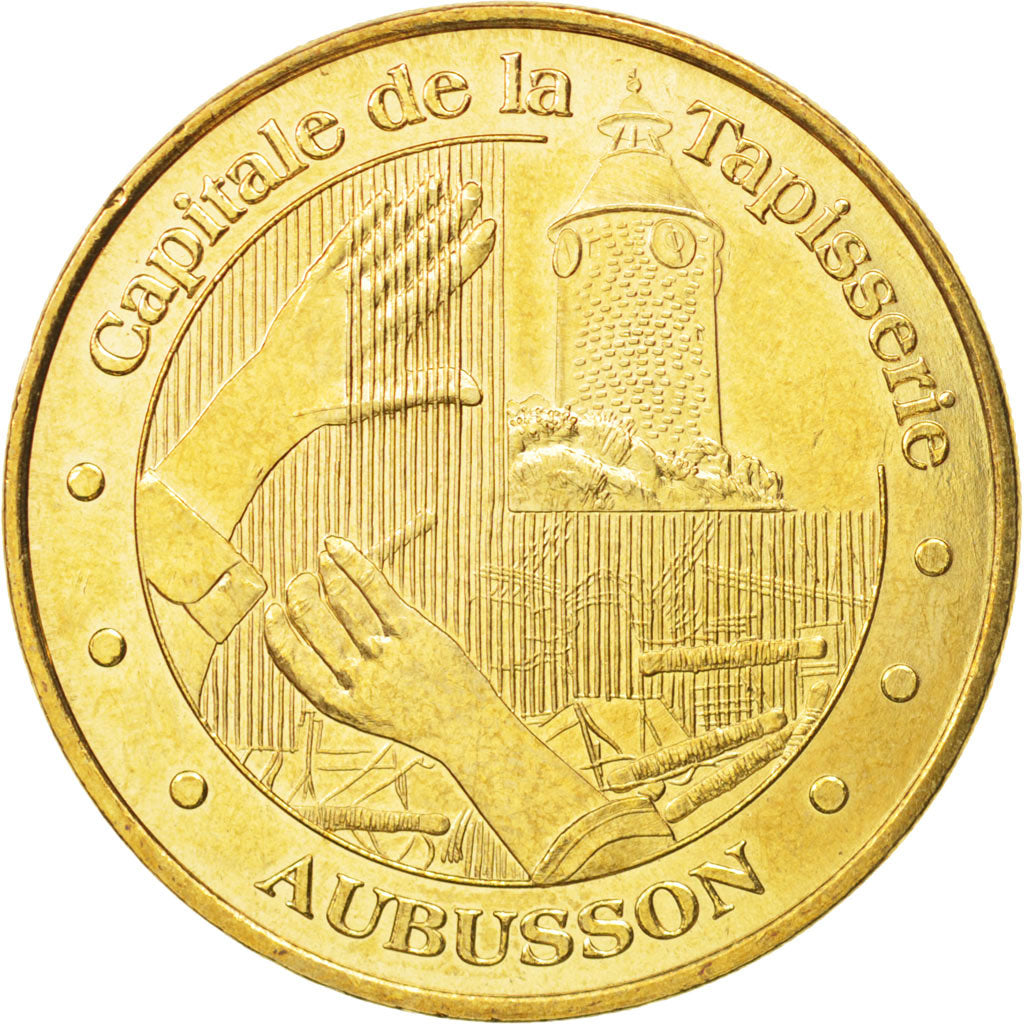 Francia, Token, Tourist Token, 23/ Capitale de la Tapisserie - Aubusson, 2009