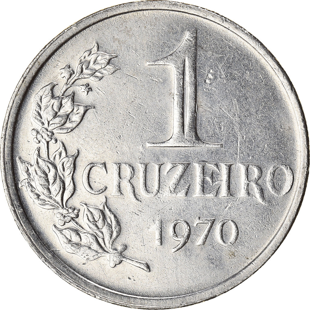 Coin, Brazil, Cruzeiro, 1970