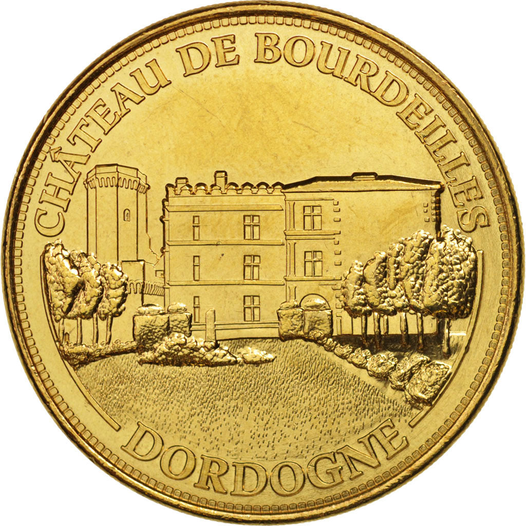 France, Token, Tourist Token, 24/ Château de Bourdeilles, 2013, Monnaie de