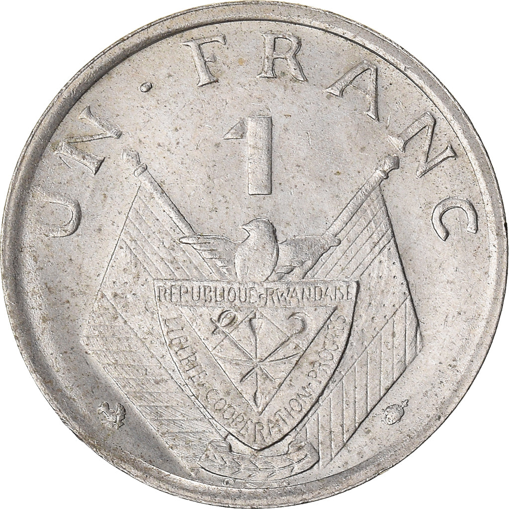 Münze, Ruanda, Franc, 1965