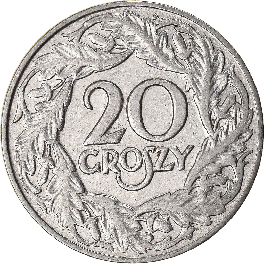 Moneta, Polska, 20 Groszy, 1923