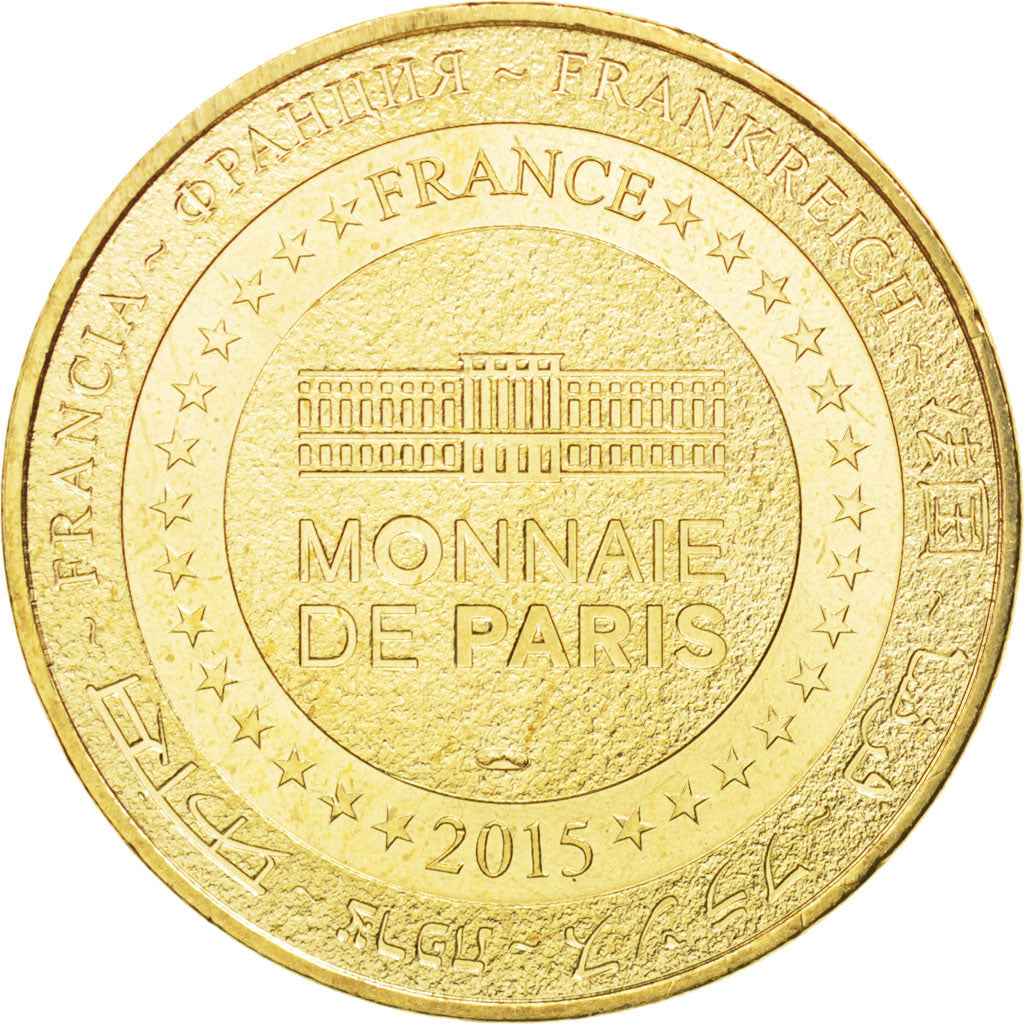 France, Token, Tourist Token, 24/ Cloître de Cadouin, 2015, Monnaie de Paris