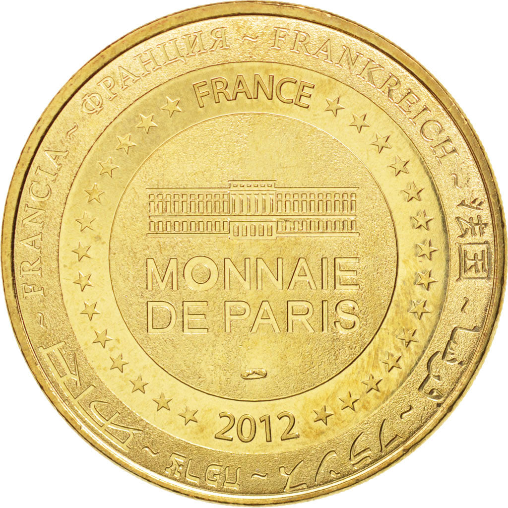 France, Token, Tourist Token, 24/ Château de Jumilhac, 2012, Monnaie de Paris