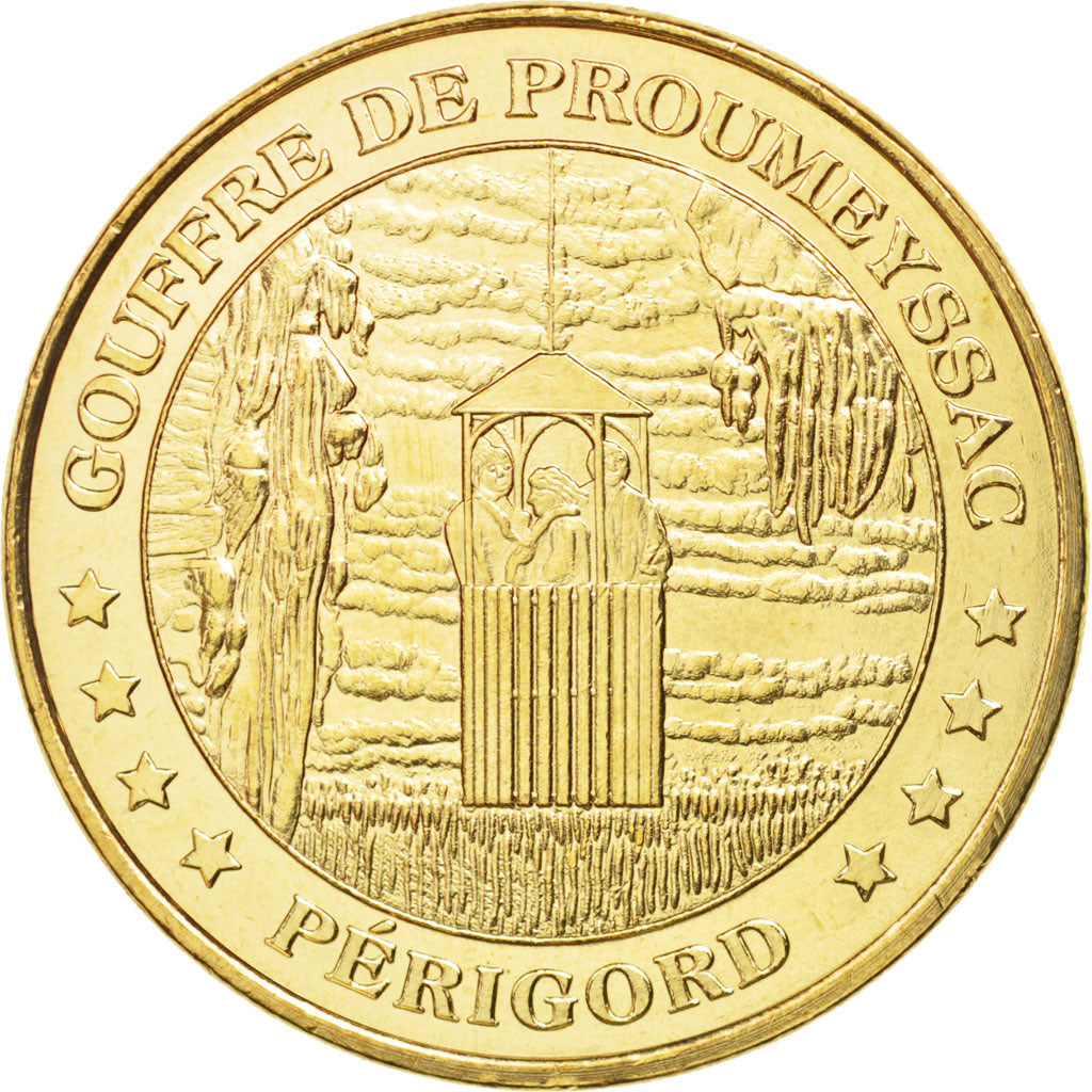 France, Token, Tourist Token, 24/ Gouffre de Proumeyssac - Périgord, 2011