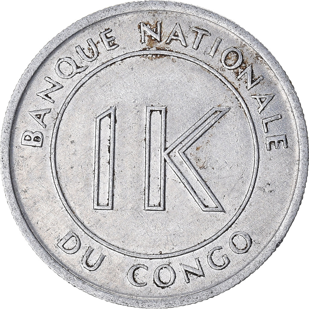 Munten, CONGO, DEMOCRATISCHE REPUBLIEK, Likuta, 1967